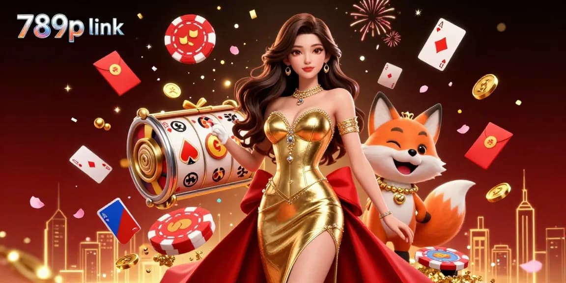 Engage with the thrilling world of gambling at 789p link, filled with vibrant characters and casino elements.
