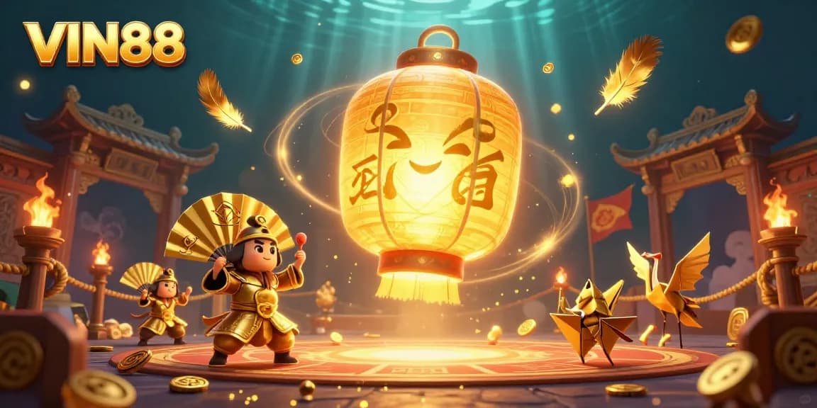Experience thrilling gaming adventures with VIN88's magical night market casino atmosphere.