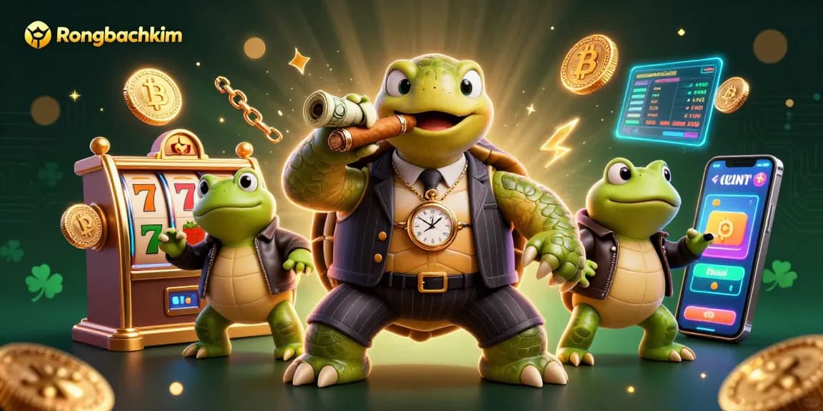Join the fun with Rongbachkim as engaging cartoon characters bring the casino atmosphere alive!