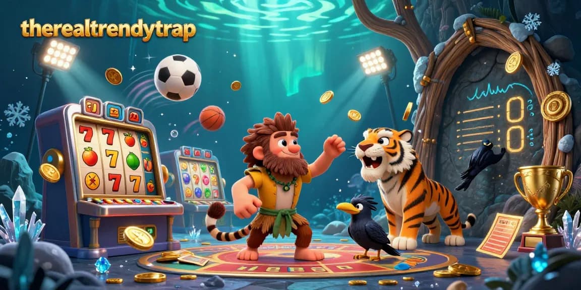 Menangkan permainan slot di therealtrendytrap dengan simbol buah dan jackpot yang berputar dinamis.
