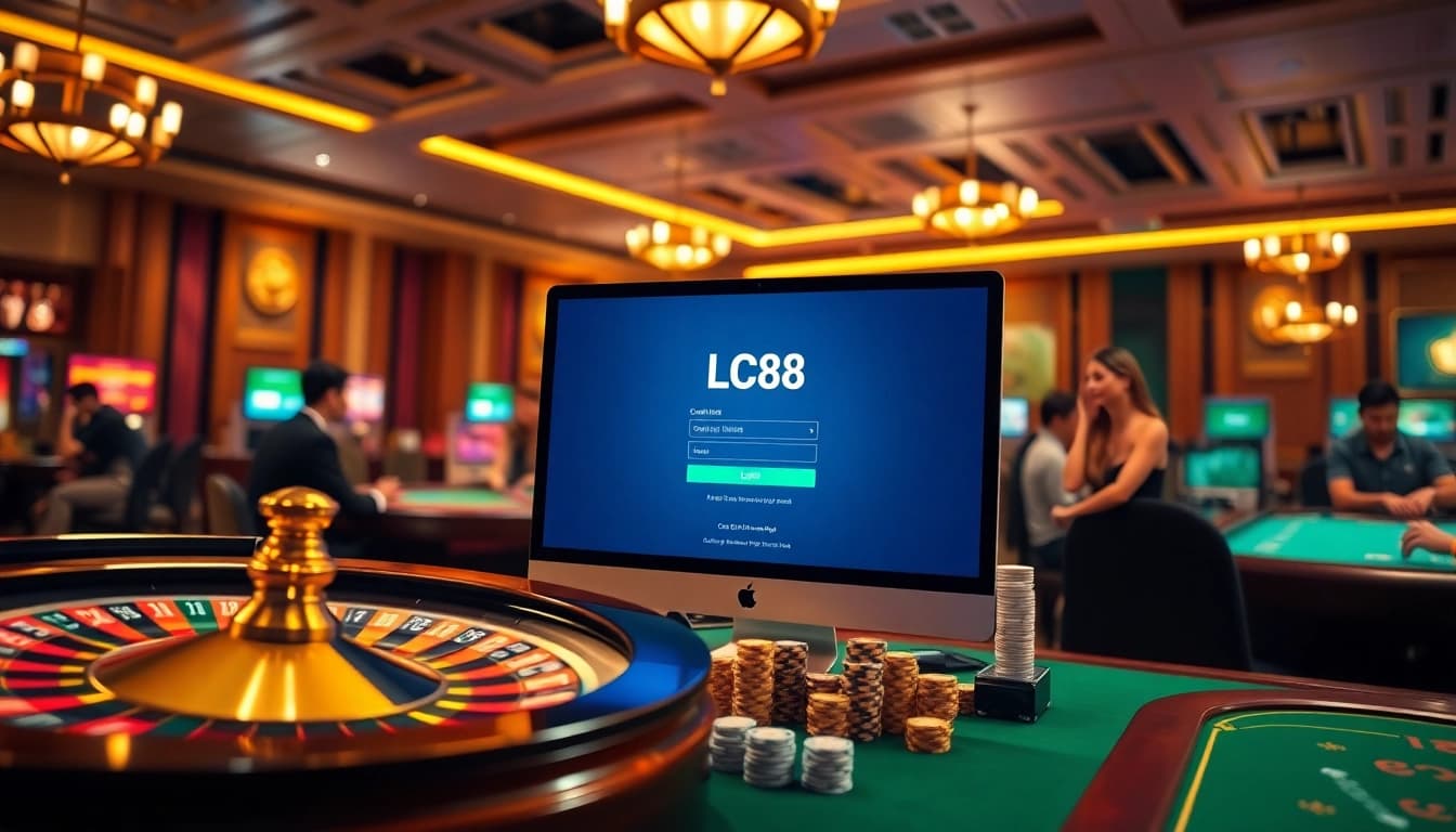 Engaging gamblers log into lc88 đăng nhập to access an exciting array of casino games.