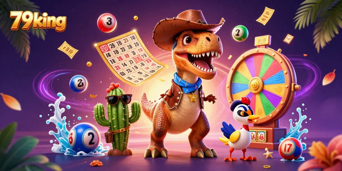 Engage in thrilling gambling activities with 79king as colorful balls and prizes animate the scene.
