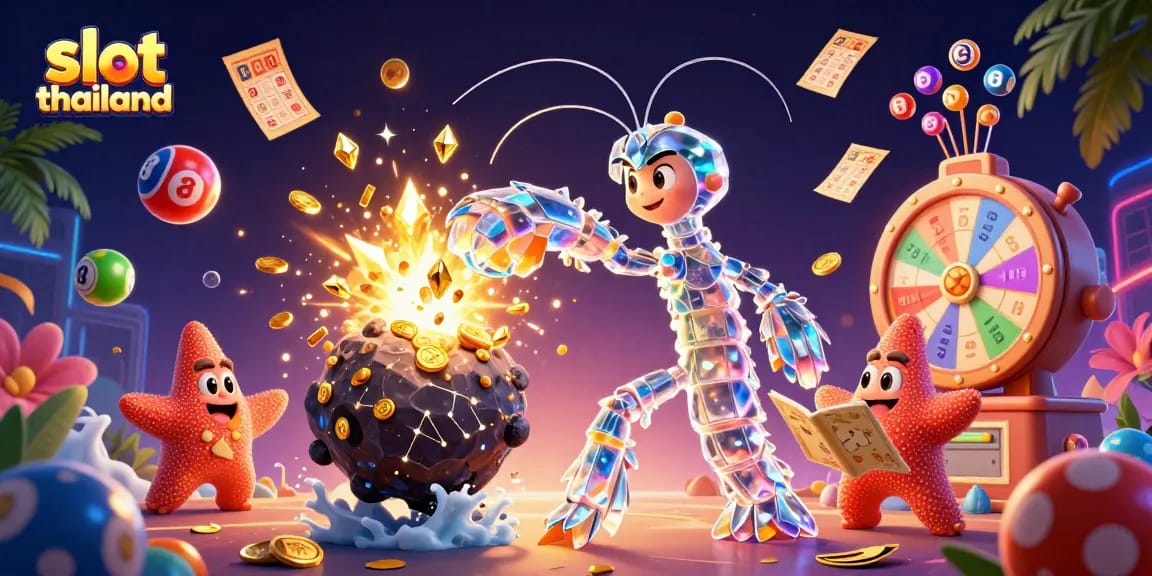 Win big with slot thailand's vibrant imagery of lively games and engaging gameplay.