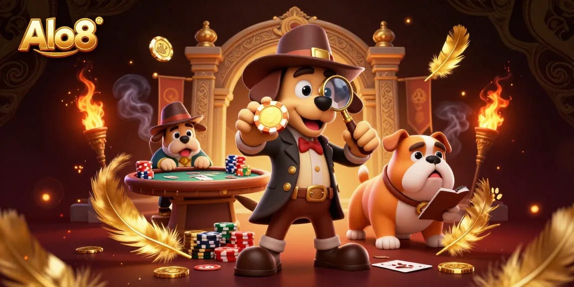 Engage with Alo8 by betting on a classic poker game during a thrilling casino adventure.