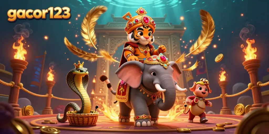 Engage in thrilling gaming adventures with gacor123, featuring exciting casino elements and mesmerizing characters.