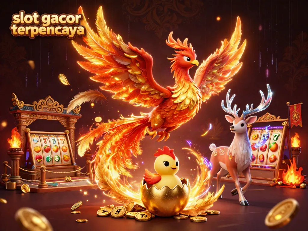 Beraksi bermain di situs slot gacor terpercaya dengan tampilan warna-warni, permainan slot dinamis dan simbol keberuntungan.