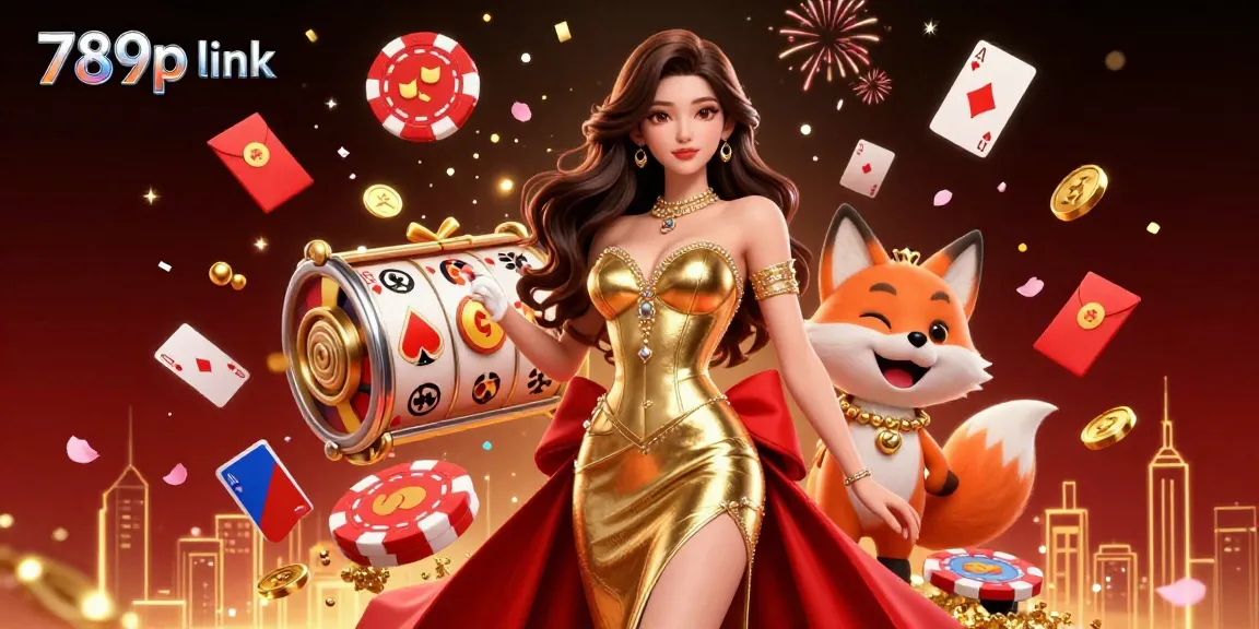 Engage with the thrilling world of gambling at 789p link, filled with vibrant characters and casino elements.