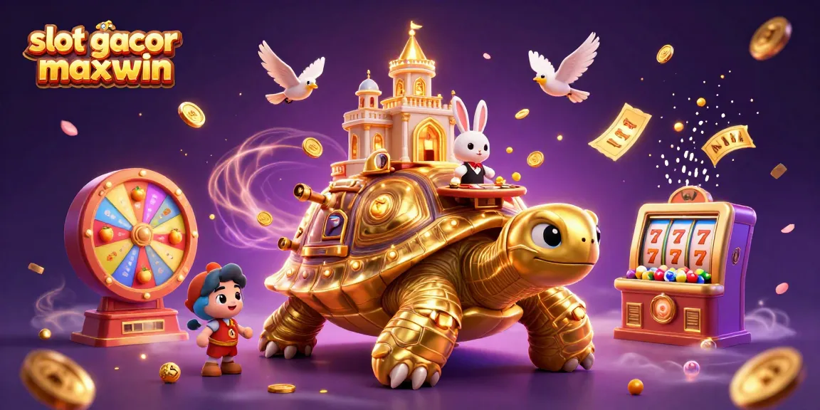 Engage with slot gacor maxwin by winning at dynamic casino games, featuring vibrant colorful elements.