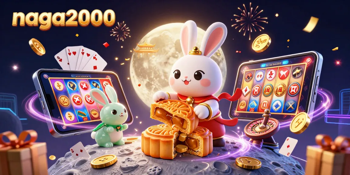 Naga2000 menghasilkan suasana dengan kelinci bulan dan permainan slot yang memikat.