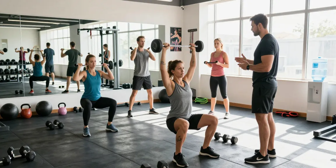 Engaging workout session at the Official Prime Pharma Steroid Shop gym highlighting diverse fitness enthusiasts.