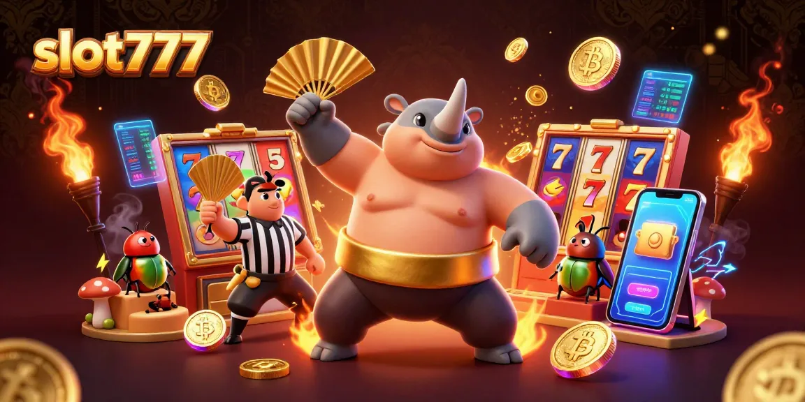 Experience thrilling spins with slot777 featuring vibrant slot reels and a winning atmosphere.