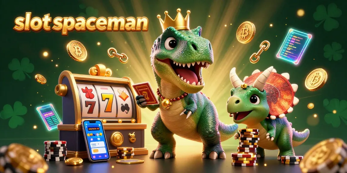 Experience the excitement of slot spaceman with vibrant characters and crypto elements in an engaging slot scene.