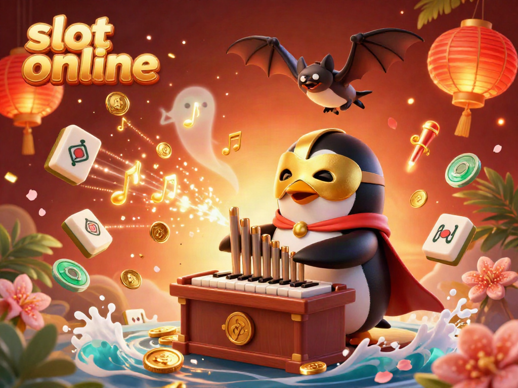 Experience the thrill of slot online with this ultra-detailed casino art featuring vibrant characters and dynamic elements.