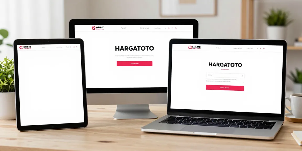 Halaman login HARGATOTO yang aman dan stabil, menampilkan harga toto secara jelas.
