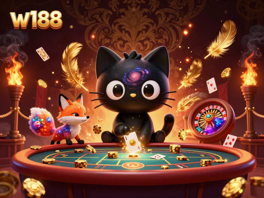 Experience thrilling gameplay at w188 with dynamic casino elements and captivating characters.