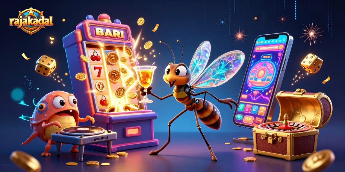 Rasakan keberuntungan dengan rajakadal sambil memainkan slot yang memukau dan koktail emas!