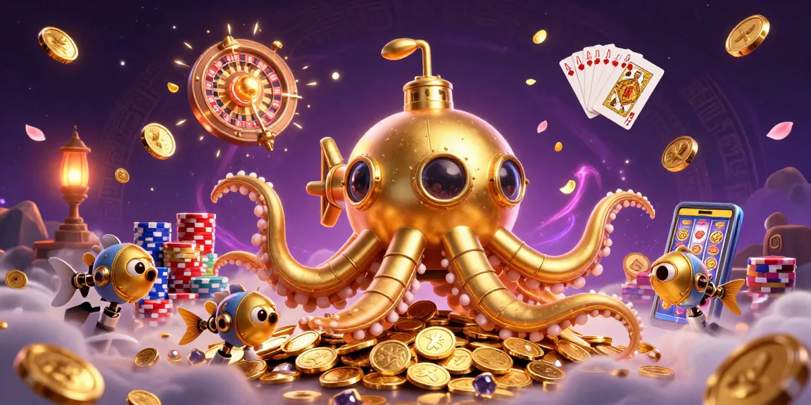 Experience the excitement of LUCKY88 with vibrant 3D illustrations of slots and casino elements.